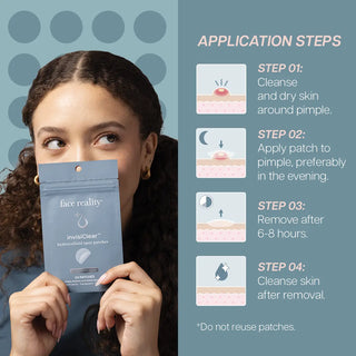 InvisiClear™ Hydrocolloid Spot Patches