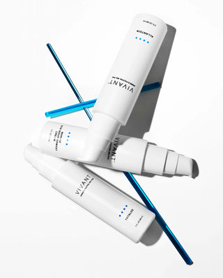 Group of Vivant Allantoin, Vivant Marine Skin Nourishment Cream Bottle, and Vivant Totaloe