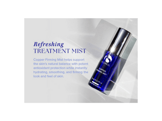 IS Clinical Copper Firming Mist Infographic