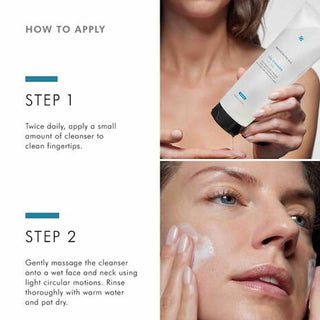 Skin Ceuticals LHA Cleanser Application Steps