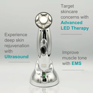 TimeMaster Pro Ultrasound EMS LED facial device HOP