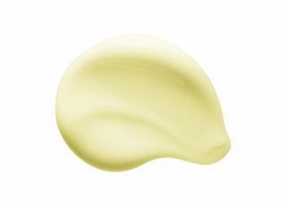Vivant CLEAR BODY THERAPY Texture, A smooth, creamy swatch of pale yellow cosmetic cream or gel on a solid white background.