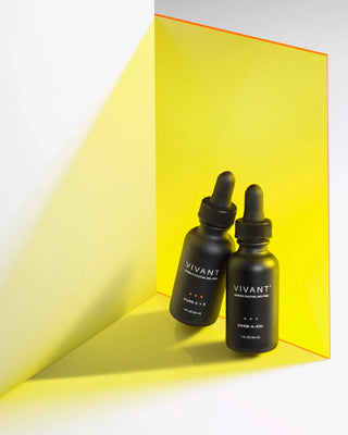 Vivant Pure C+E with Vivant Derm A Gel serums