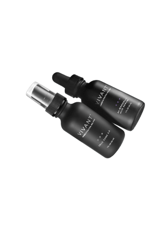 Duo Bottles of Vivant True Tone 2.0 and 8% Mandelic Acid Serum