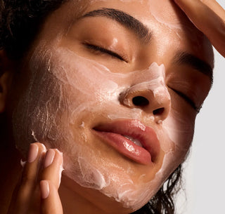iS Clinical Cream Cleanser Application on Skin