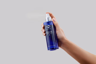 iS Clinical Youth Body Serum Spray Application